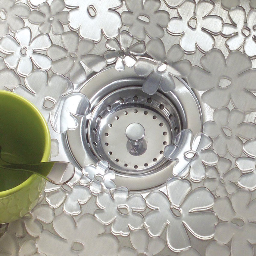 Blumz Flower Sink Mat - Clear