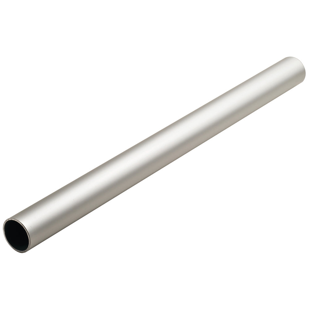 Custom Size Closet Rod - Brushed Silver