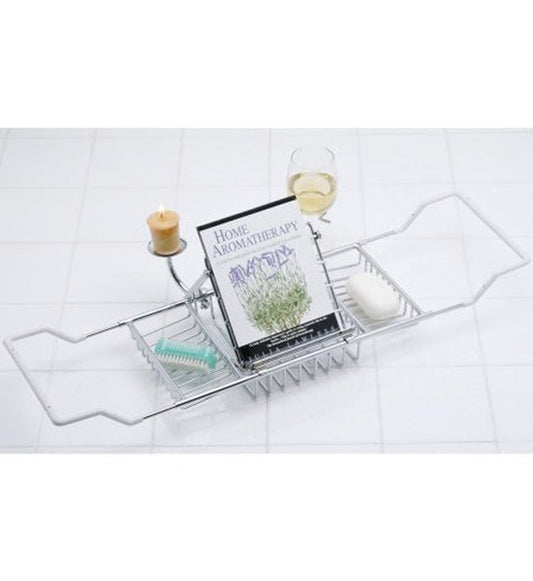 Aromatherapy Bathtub Caddy - Chrome