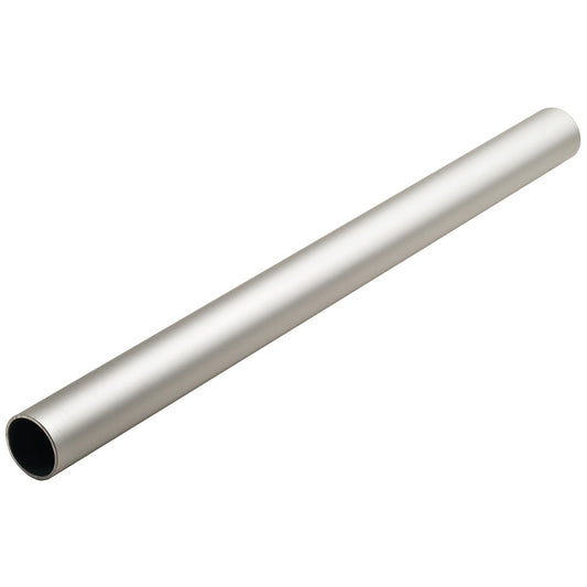 Custom Size Closet Rod - Brushed Silver